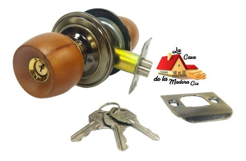 Cerradura De Madera Bluexpress 5831 Coffee Bl