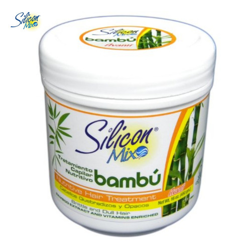 Mascara Silicon Mix Bambu Tratamento Capilar 450gr Premium