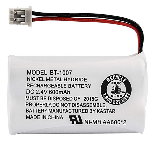 ¡nuevo  Genuina Bbty0651101 Bt-1007 Nimh 600mah Dc 2.4...