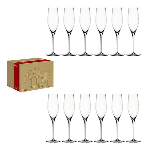 Caja X12 Copa Cristal Champagne 190 Ml Authentis Spiegelau 