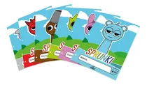 Comprar Separador Materias Caratulas N°3 X6 Sprunki Celeste Sprunki 1