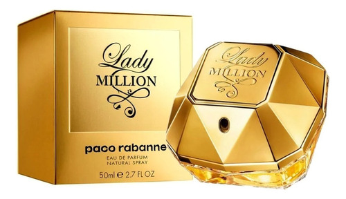  Lady Million Feminino Eau De Parfum 50ml 