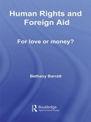 Libro Human Rights And Foreign Aid: For Love Or Money? - ...