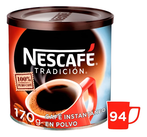 Café Instantáneo Nescafé Tradición 170 Gr