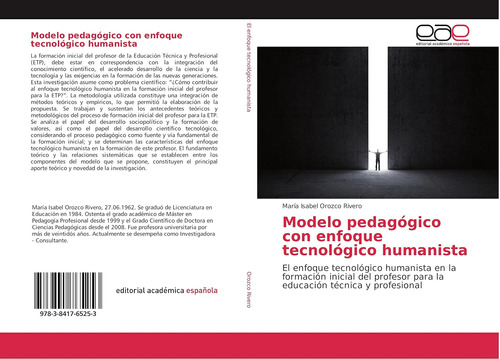 Libro: Modelo Pedagógico Con Enfoque Tecnológico Humanista: