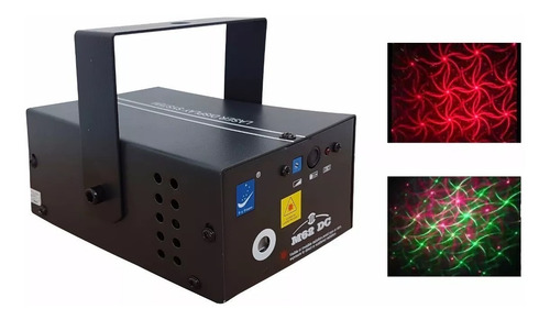 Laser Big Dipper M62-3 Rojo + Verde Decorativo Dibujos 180mw