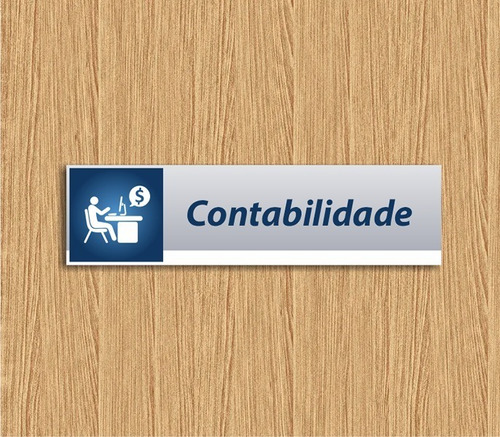 Imagem 1 de 3 de Placa Sinalização Contabilidade Promoção Relâmpago