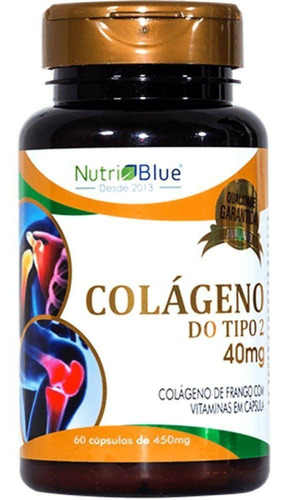 Colageno Tipo 2 Ucll 40mg 60 Cápsulas Nutriblue