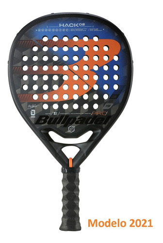 Paleta Bullpadel Hack Proline Paquito Navarro 2018 + Funda