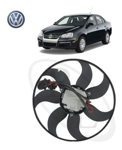 Eletroventilador Volkswagen Jetta 2.5 C Ar 2010 2011 2012
