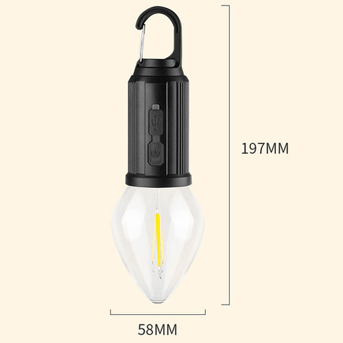 Ambiente Portátil Recargable Para Acampar Q Outdoor Type-c 7