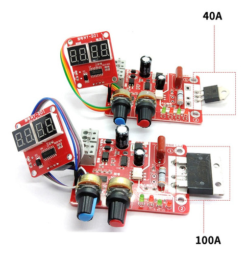 Imagen 2 de 6 de Placa De Control De La Máquina De Soldadura Por Puntos 40a T