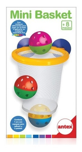 Mini Basquet Juego Para El Baño Didactico Antex 1433 Cadia