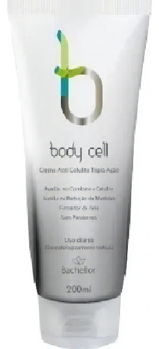 Creme Body Cell, Anticelulite + Body Fit, Redutor De Gordura