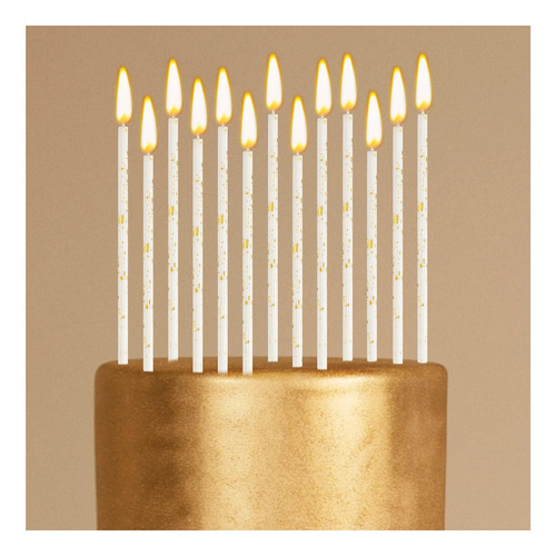 Threlaco 24 Piezas Velas De Cumpleaños Para Pasteles Velas