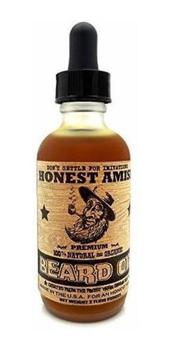 Amish Honesto - Aceite De Barba Premium - 2 Onzas