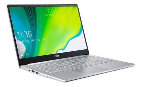 Imagen 7 de 8 de Notebook Acer Swift 3 SF314-42 pure silver 14", AMD Ryzen 7 4700U 8GB de RAM 512GB SSD, AMD Radeon Vega 7 1920x1080px Windows 10 Home