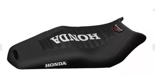 Funda Asiento Honda Cb 190 Antideslizante  Con Logo Wagner