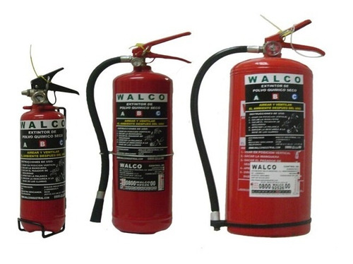 Extintor Pqs Abc De 5 Lbs (2kg ),marca Walco