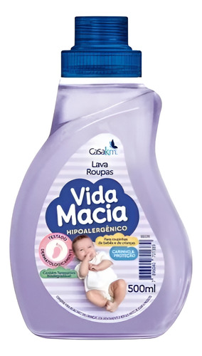 Kit Vida Macia Bebê 2 Lava Roupa + 2 Am Camomila
