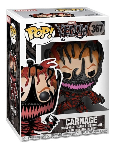 Funko Pop! Marvel: Venom - Carnage Kletus Kasady #367