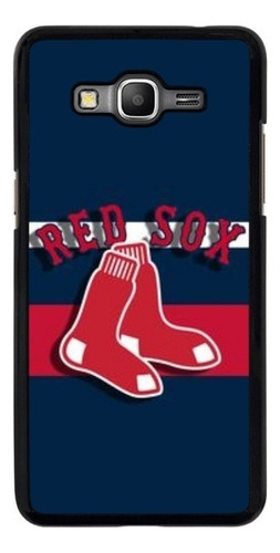 Funda Para Samsung Galaxy Boston Red Sox Mlb Logo Azul N