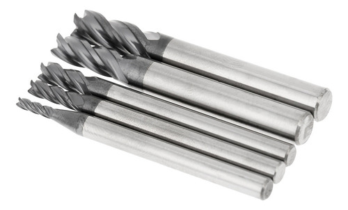Fresa, Brocas De Ranurar, 5 Piezas Para Aluminio Para Madera
