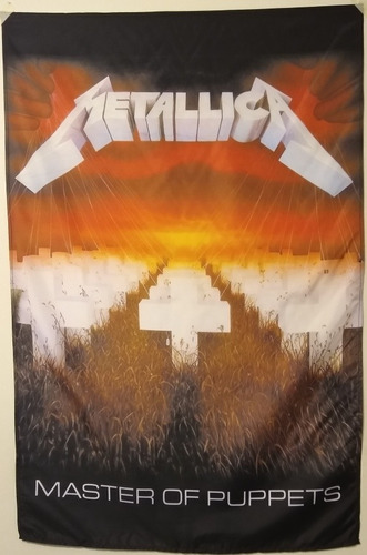 Bandera Metallica - Master Of Puppets  