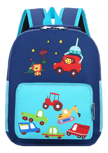 Mochila Escolar Para Niños, Bonita Mochila Escolar Con Carga