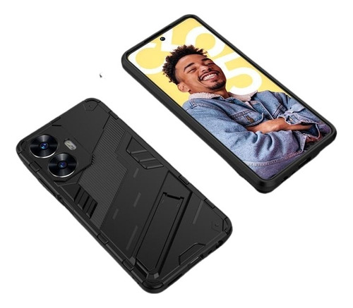 Funda Para Teléfono Realme C55 5g Rmx3710 Con Soporte Magnét