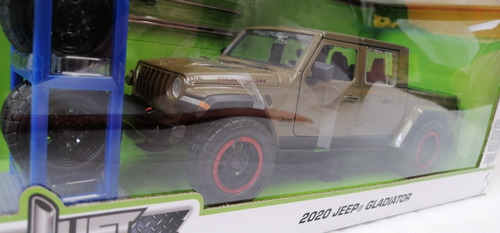 Jeep Gladiator 2020, Escala 1/24, Jada, 21cms Largo, Metal. 