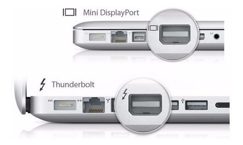 Imagen 2 de 4 de Adaptador Thunderbolt Mini Displayport A Vga Local 1 Junta
