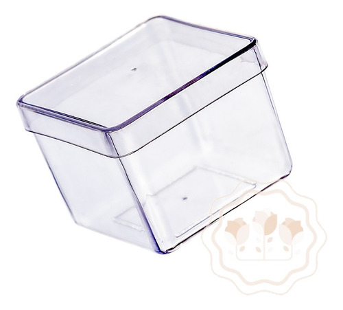 Caixinha Acrilica 5x5 Transparente - 240 Unidades