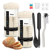 Comprar Kit De Inicio De Masa Madre Con 2 Tarros De Inicio, Pan De M