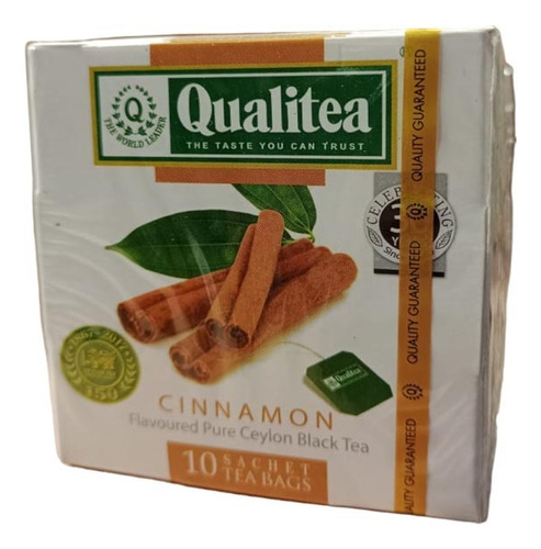 Te Qualitea - Te Negro - Canela  20 Gr. (10 X 2 Gr.)        