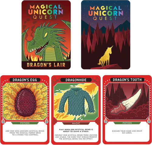 Flame Point Games Magical Unicorn Quest Dragons Lair Expansi