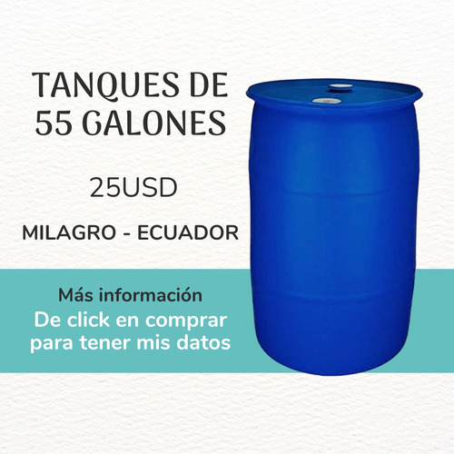 Tanque De 55 Galones