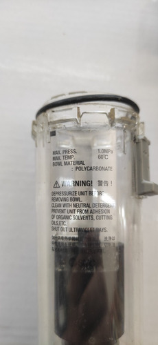 Filtro Uso General 3/8 Npt Marca Smc Auto Dren