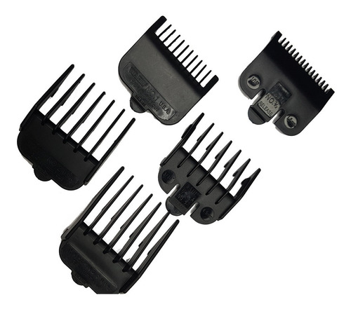 Guias O Peines X 5 Wahl (0.5 + 1 + 1.5 + 2 + 3) Oferta!