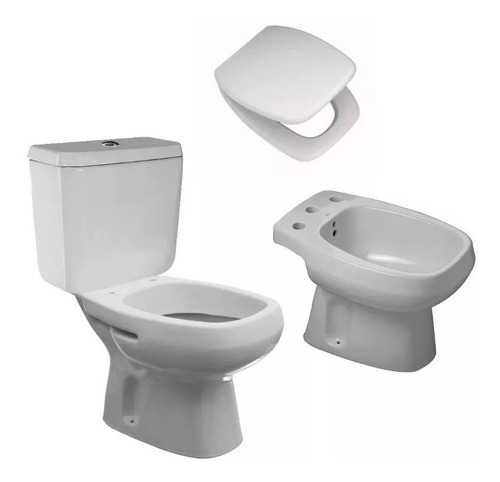 Roca Monaco Inodoro Largo Mochila Dual Bidet Tapa Ahora1