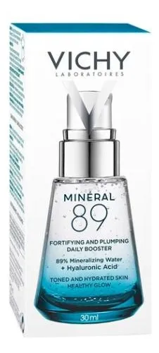 Sérum Mineral 89 SÉRUM FORTALECEDOR FACIAL Vichy día/noche para todo tipo de piel de 30mL/30g 30+ años