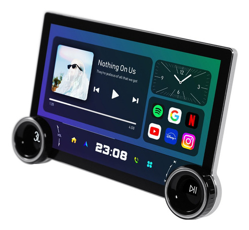 Para Coche Estéreo Radio Android Carplay Gps Pantalla