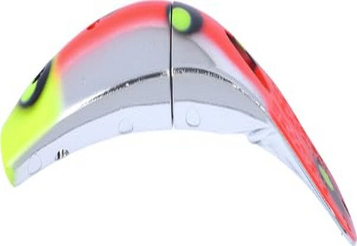 Yakima Bait Spin-n-fish 3.0 - Zapato De Payaso Plateado 2 Un