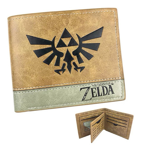 Billetera De Legend Of Zelda Gamer De Colección