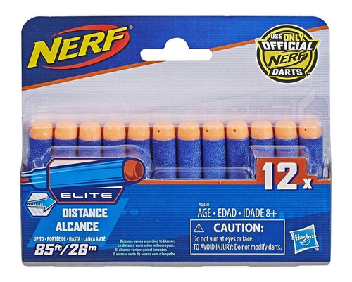 Nerf Elite N-strike Repuesto X 12 Dardos Hasbro