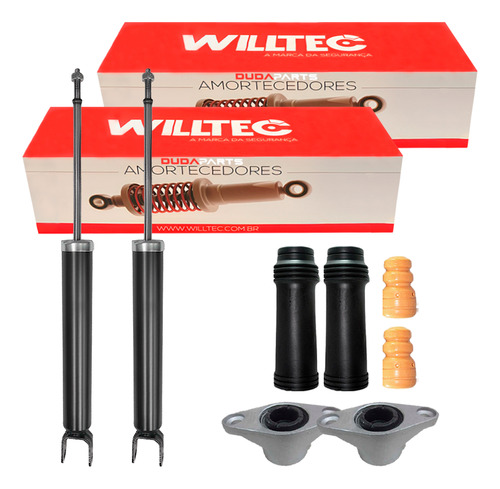 Par Amortecedor Kit Traseiro Hyundai I30 2009 A 2012 Willtec