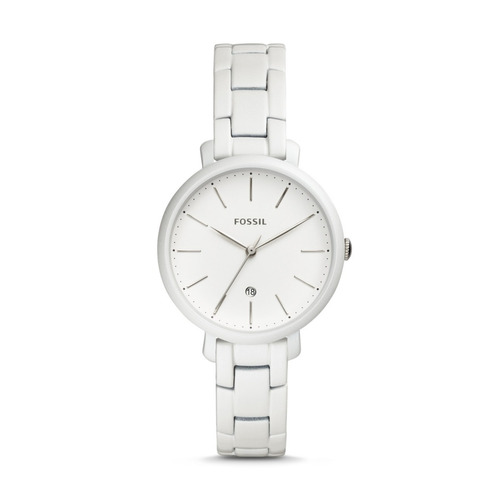Fossil Jacqueline Date Pearl White Es4397 ......... Dcmstore