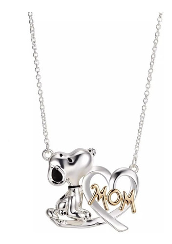 Dije Snoopy Chapado En Oro 14k