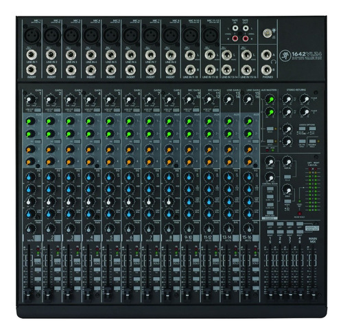 Consola 16 Canales Mackie 1642vlz4 Ultra Compacta Pre Onyx