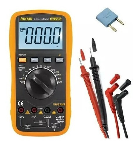 Multímetro Digital Hikari Profissional Hm 2090 True Rms Nfe